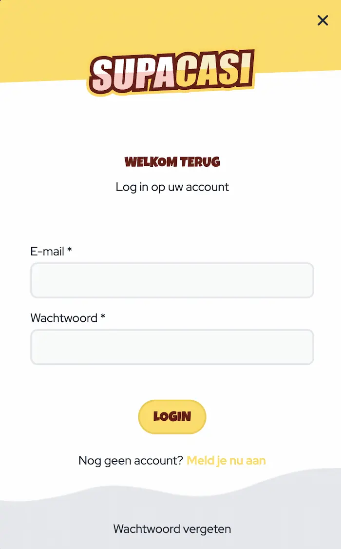 Supacasi Casino login