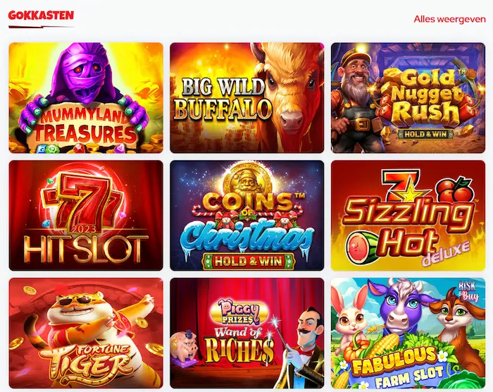 Supacasi Casino games